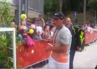 Nadal ya está en Roma... y debutará contra Almagro