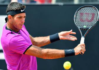 Del Potro derrota a Halys, que sustituyó al lesionado Granollers