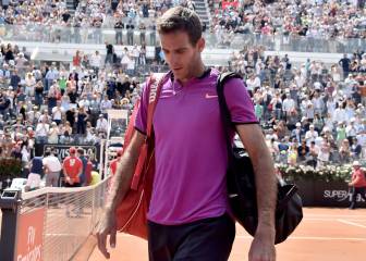 Del Potro, duda hasta última hora para Roland Garros