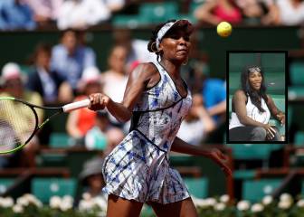 Venus Williams gana fácil con su hermana Serena en la grada