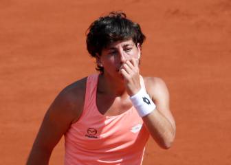 París, sin españolas: Halep pasa por encima de Carla Suárez