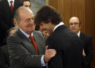 Nadal cenó con el rey Juan Carlos tras ganar Roland Garros
