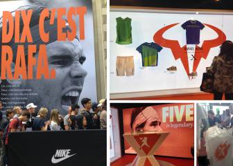 La 'Nadalmanía' invade París con camiseta conmemortiva