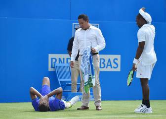 Kyrgios abandona; Berdych, Dimitrov y Tsonga ganan