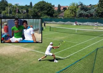 Nadal se entrenó con la perla chilena de su Academia: Garín