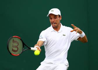 Bautista vence y Verdasco cae en primera ronda en Wimbledon