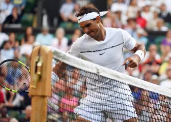 Nadal se agiganta en la red y desbarata el plan de Young