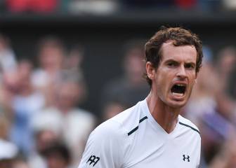 Murray avanza a trompicones: gana a Fognini en cuatro sets