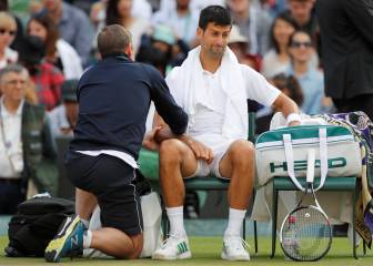 Djokovic se retira lesionado y Murray seguirá número uno
