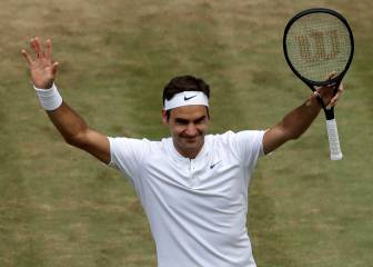 Federer acaricia la octava