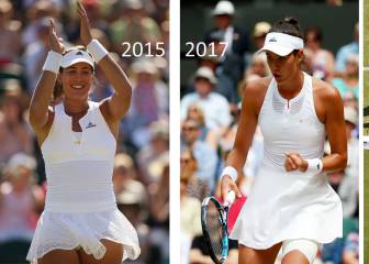 El cambio físico de Garbiñe: más músculo y fuerza en las piernas