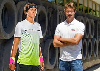 Alexander Zverev 'ficha' como técnico a Juan Carlos Ferrero