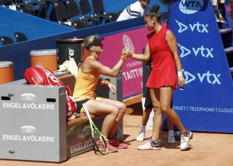 Sorribes se retira por lesión en las semifinales de Gstaad