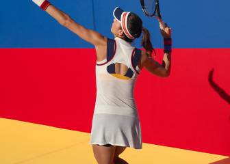 Garbiñe jugará el US Open con un vestido de Pharrell Williams