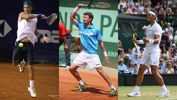 Carlos Moyà, Juan Carlos Ferrero y Rafa Nadla han sido los tres tenistas españoles que han alcanzado el número 1 del ranking ATP.