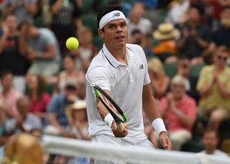 Milos Raonic, baja en el US Open por una lesión de muñeca