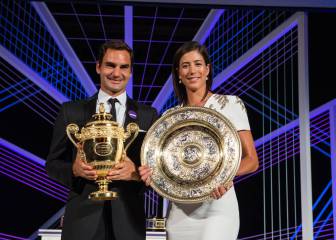Federer y Muguruza, favoritos según las apuestas