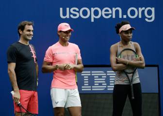 Nadal lidera y Muguruza es tercera antes del US Open