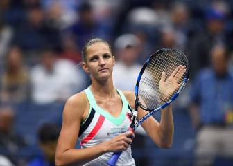 Pliskova no falla antes del parón de la jornada por la lluvia