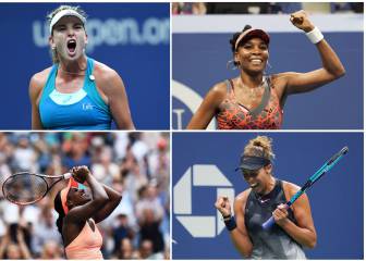 Cuatro chicas estadounidenses en semifinales 32 años después