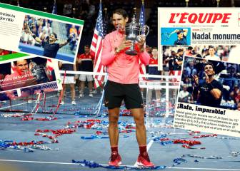 Se agotan los calificativos para Nadal en la prensa mundial
