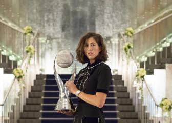 Garbiñe Muguruza posa para Gucci con el número uno