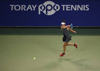 Muguruza beats Olympic champion Puig in Tokyo