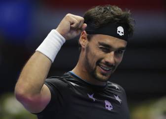 Fognini remonta ante Bautista y jugará la final ante Dzumhur