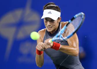 Una Muguruza muy sólida no dio opciones a Tsurenko