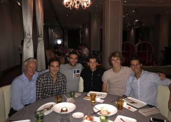 Nadal y Federer, de cena en Shanghai por la Laver Cup
