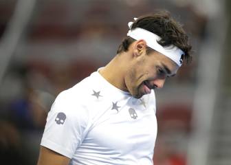 Multazo a Fognini por llamar 