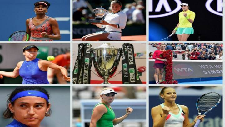 Las ocho contendientes para las WTA Finals