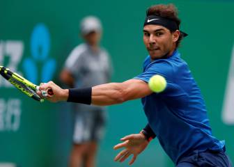 Nadal overcomes tough Dimitrov for seventh semi-final of 2017