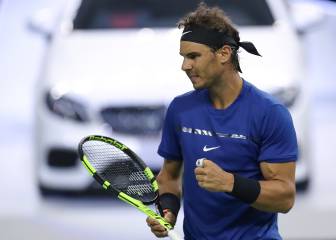 Caminos diferentes: Nadal, 74 partidos, y Federer, sólo 47