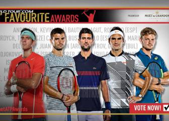 Nadal, Federer y Murray optan al premio de los fans