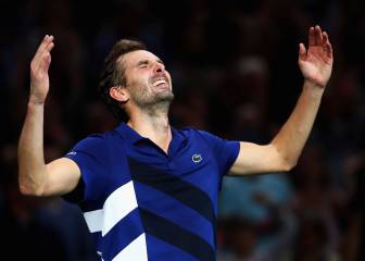 Benneteau echa a Cilic y le espera Sock, que ganó a Verdasco