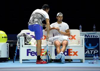 Nadal acelera y Federer abre hoy el Masters contra Sock