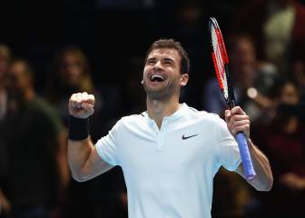 Dimitrov golpea primero ante Thiem en el grupo de Nadal