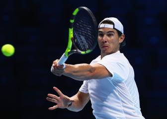 Nadal mantiene la distancia con Federer antes de las ATP Finals
