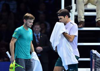Sorpresón: Goffin tumba a Federer y jugará la final
