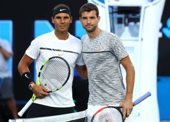 “Nadal es enorme, adoro jugar con él, se aprende mucho”
