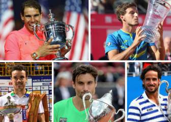 España vuelve a dominar la ATP en títulos individuales