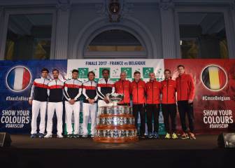 Pouille and Goffin to get Davis Cup final underway in Lille