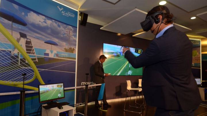 Rafa Nadal, protagonista de un juego de realidad virtual