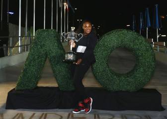 Serena Williams, lista para jugar en el Open de Australia