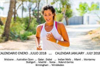 Garbiñe Muguruza desvela su primer calendario para 2018