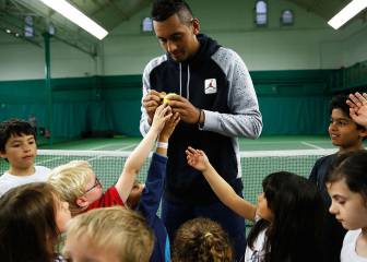 Kyrgios lanza su propia fundación solidaria en Australia