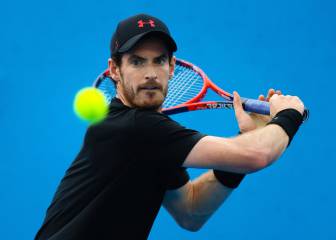 Murray renuncia al torneo de Brisbane por dolor en la cadera