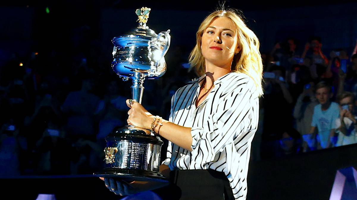 Maria Sharapova, en el Margaret Court Arena.