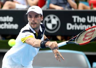 Bautista, KO a Del Potro y campeón en Auckland